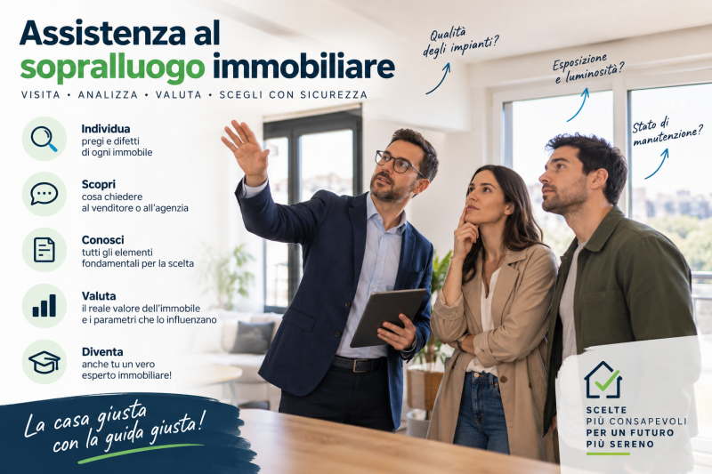 Assistenza al sopralluogo immobiliare